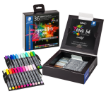 Feutre pinceau Staedtler PigmentArts set 36 couleurs