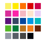 Staedtler PigmentArts brush pen set 24 colors