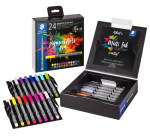 Staedtler PigmentArts brush pen set 24 colors