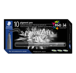 Fijnschrijver Staedtler PigmentArts Intens zwart