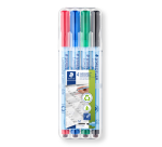 Staedtler Lumocolor Correctable 305 Non-Permanent Marker M Set 4 Pieces