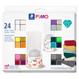 Pâte à modeler FIMO Effect Colour paquet 24 couleurs