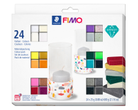 Pâte à modeler FIMO Effect Colour paquet 24 couleurs