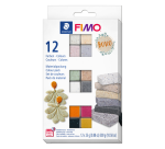 Pâte à modeler FIMO Effect Colour paquet 12 couleurs Boho