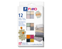 Pâte à modeler FIMO Effect Colour paquet 12 couleurs Boho