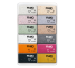 Pâte à modeler FIMO Effect Colour paquet 12 couleurs Boho
