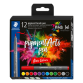 Feutre pinceau Staedtler Pigment Arts set 12 couleurs