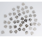 Attache-coins Westcott aluminium argenté boîte 100 pièces