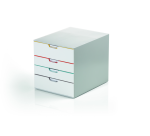 Module de classement 4 tiroirs Durable Varicolor couleurs mixtes