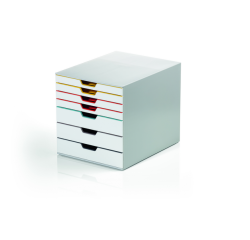 Module de classement 7 tiroirs Durable Varicolor couleurs mixtes.