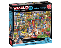 Puzzle Wasgij Mystery 28 - Feline Frenzyl 1000 pièces