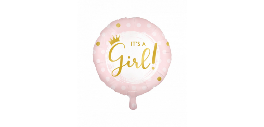 Ballon Paperdreams Folie Es ist ein Mädchen!