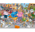 Puzzle Wasgij Original 46 - Middle Aisle Madness 1000 pièces