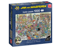 Puzzle Jan van Haasteren Erger je niet 1000 pièces