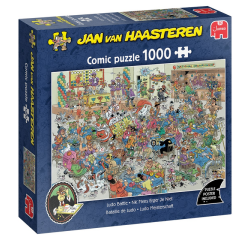 Puzzle Jan van Haasteren Erger je niet 1000 pièces