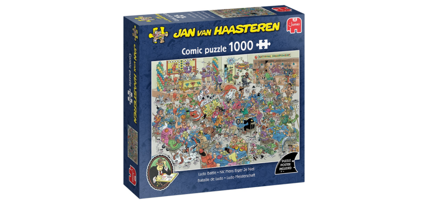 Puzzle Jan van Haasteren Erger je niet 1000 pièces