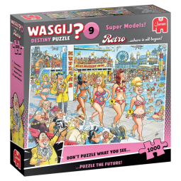 Wasgij Retro Destiny 9 - Super Models! 1000 st