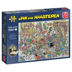 Puzzle Jan van Haasteren Erger je niet 2000 pièces