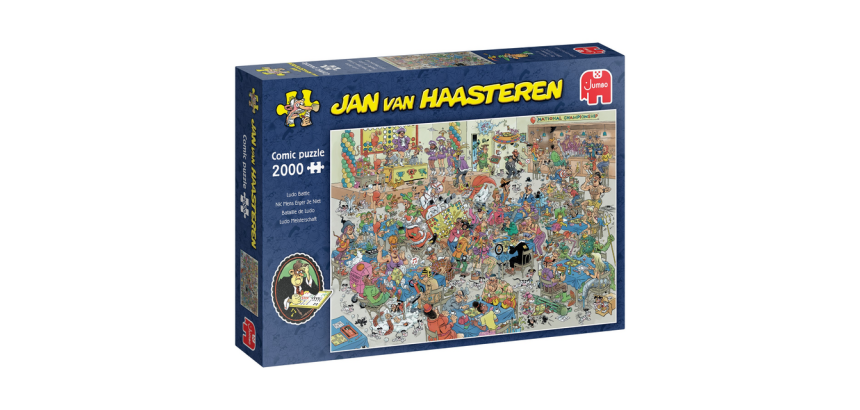Puzzel Jan van Haasteren NK Mens Erger Je Niet 2000 st