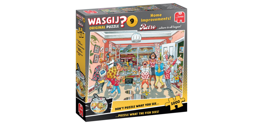 Puzzle Wasgij Retro Original 9 Home Improvements 1000 pièces