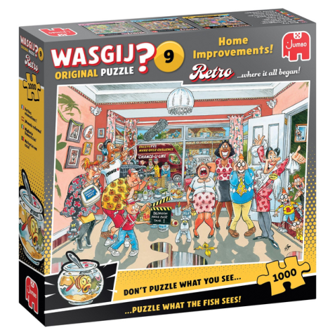 Puzzle Wasgij Retro Original 9 Home Improvements 1000 pièces