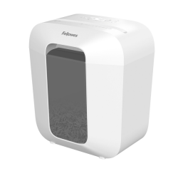En_destructora de documentos fellowes lx25 capacidad 6h seguridad p4 destruye grapas clips y tarjetas