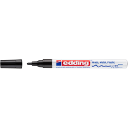 Marqueur edding 750 peinture laqué ogive 1-2mm noir