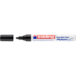 Marqueur edding 750 peinture laqué ogive 2-4mm noir