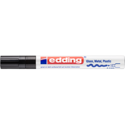 Marqueur edding 750 peinture laqué ogive 2-4mm noir