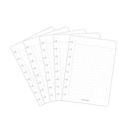 Uitbreidingsset Correctbook A5 ruit 10x10mm 5 bladen