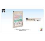 Carton Hobby CarftID A4 175g marbré 16 feuilles