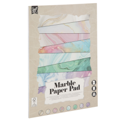 Carton Hobby CarftID A4 175g marbré 16 feuilles