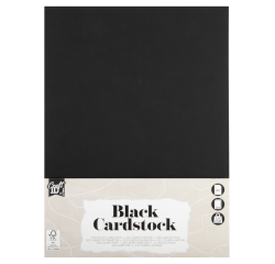 Carton Hobby CraftID A4 220g noir 10 feuilles