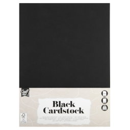 Carton Hobby CraftID A4 220g noir 10 feuilles