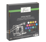 Peinture acrylique Nassau fine art boîte 18 tubes de 36ml