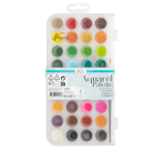 Nassau Fine Art Watercolor Paint Set 36 Half Pans