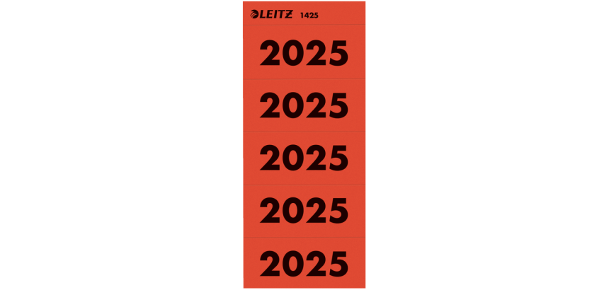 Etiquette dorsale Leitz 2025 ropuge 100 pièces