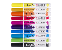 Feutre pinceau Talens Ecoline 10 pièces primaire