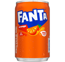Boisson Fanta Orange canette 150ml