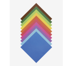 Origami papier Folia 20x20cm transparant 42gr 500 vel in 10 kleuren