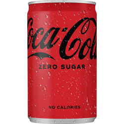 Frisdrank Coca Cola zero blik 150ml