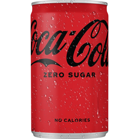 Frisdrank Coca Cola zero blik 150ml