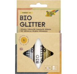 Poudre paillettes Folia Rainbow 7g 5 pièces 3 couleurs