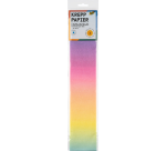 Crepe paper Folia 250x50cm 10 sheets no. 1650 rainbow