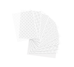 Folia embroidery card 17.5x24.5cm 300g 40 sheets white