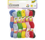 Fil à broder Folia 10 brins 4m assorti