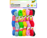 Fil à broder Folia 10 brins 4m assorti