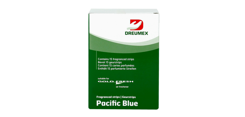 Désodorisant Dreumex Gold Fresh Pacific Blue 15 cartes