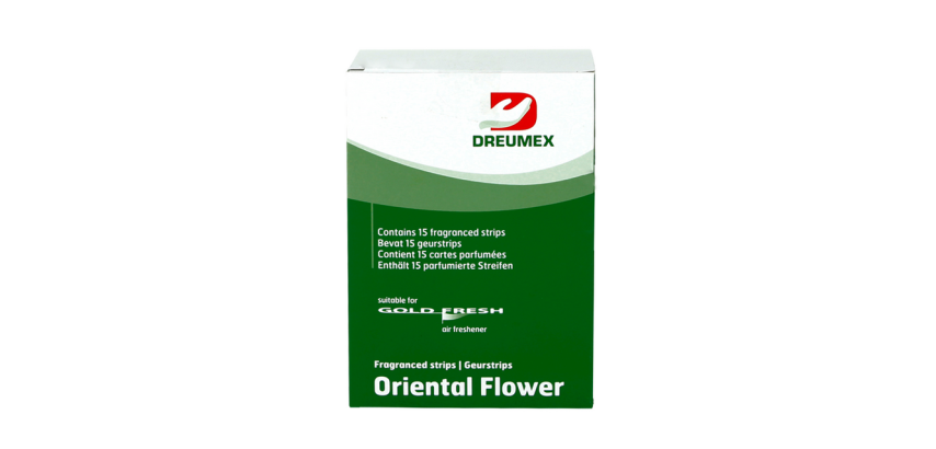 Dreumex Gold Fresh Oriental Flower Air Freshener 15 cards