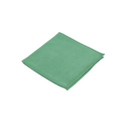 Chiffon microfibre Cleaninq Prof 40x40cm vert 10 pièces